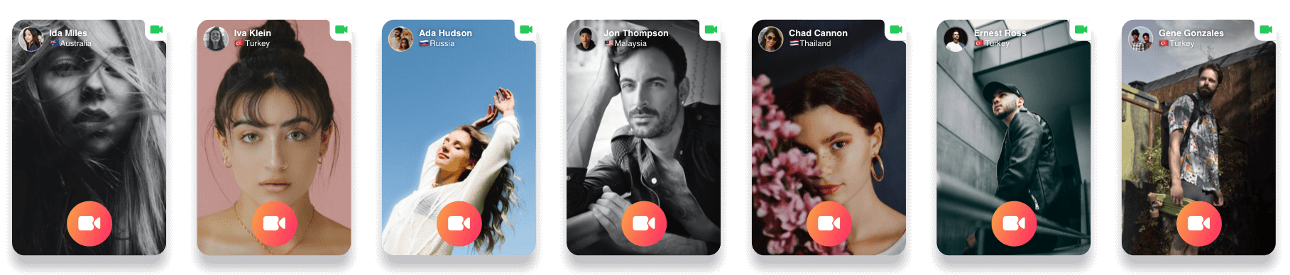 Video chat with your favourite user on LivCam.