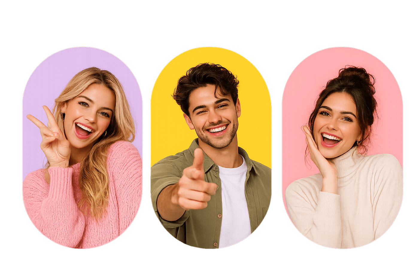 مستخدمون يتبادلون الابتسامات على تطبيق LivCam للدردشة المرئية المباشرة، بديل شائع لـ Azarlive لمحادثات فورية حول العالم